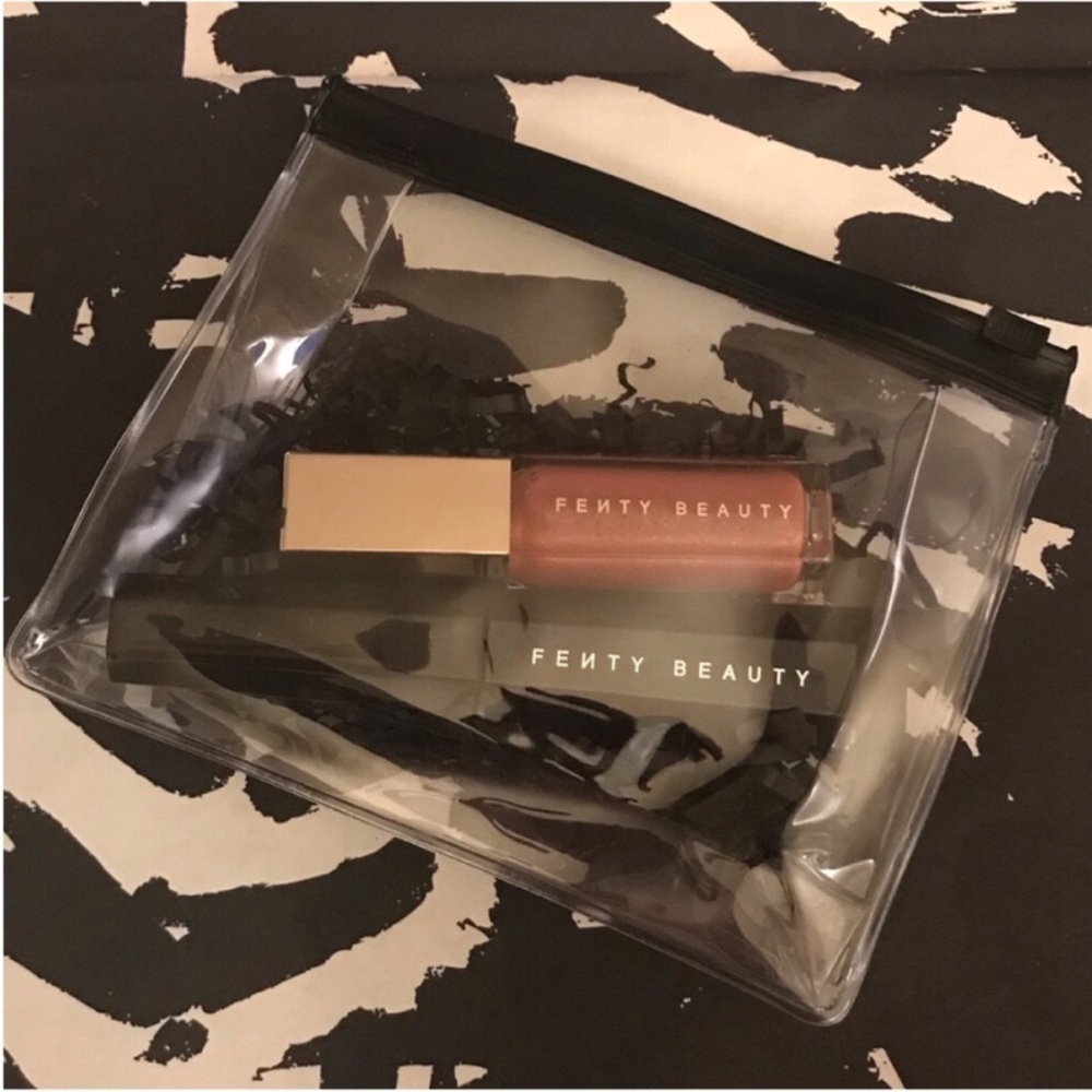 Fenty Beauty by Rihanna Lashes & Lips Duo - Hella Thicc Mascara & Lip Luminizer - Picture 3 of 9